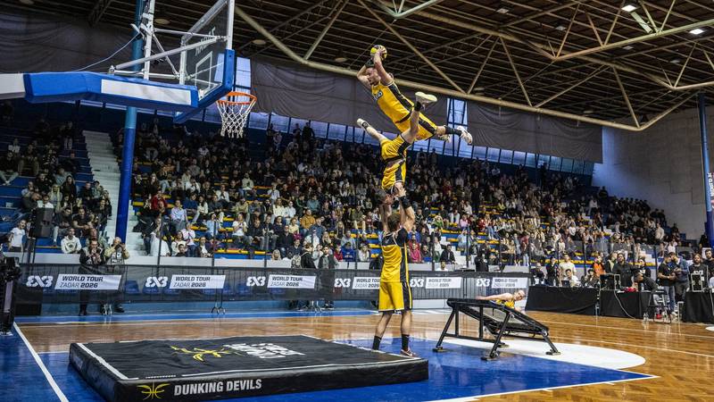 Ο τουρνουά 3x3 καλαθοσφαίρισης στο Ζάδαρ περιπληξε τους αθλητές