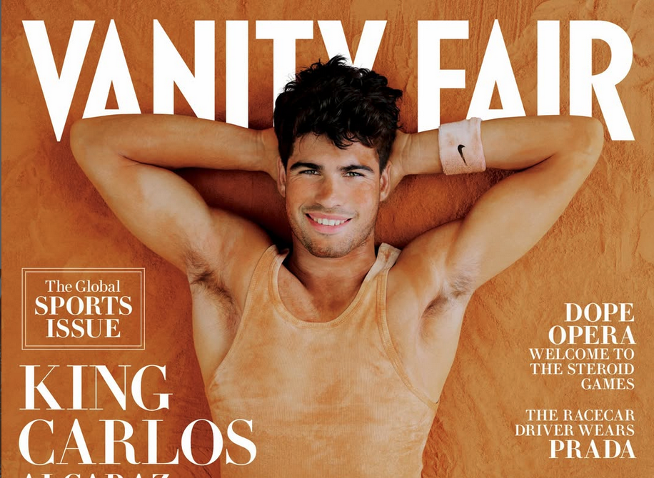 Το συντάγμα του Vanity Fair του Κάρλος Αλκαράζ: Η ζωή των όνειρων και της αγώνας