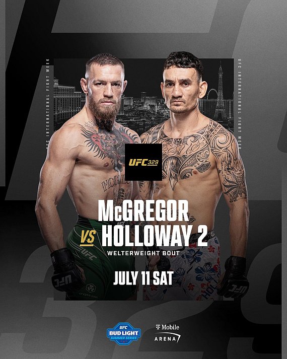 Ο Conor McGregor είναι αντικαταλογισμός στην δεύτερη ανταρσία του με τον Max Holloway στο UFC 329
