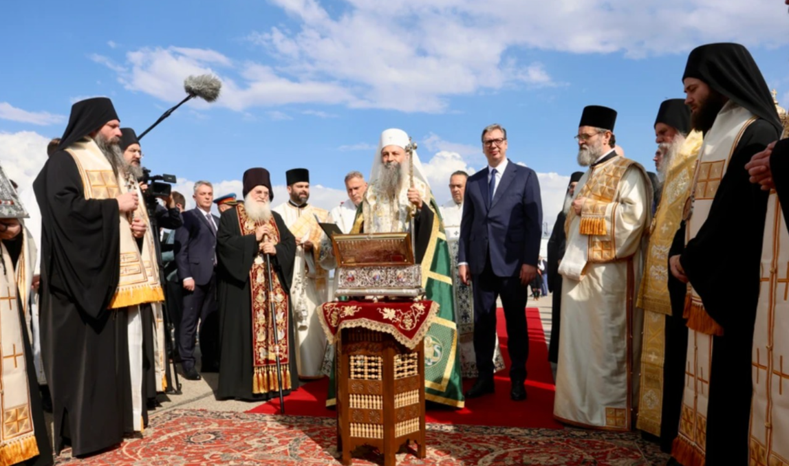 Η Τιμία Ζώνη επιστρέφει στη Σερβία μετά από 640 χρόνια