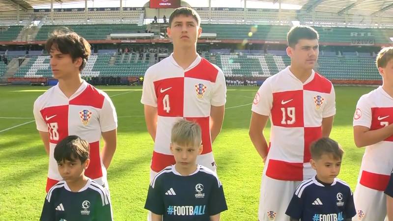 Αποκλείστηκε ο ύμνος της Κροατίας στο Euro U-17 κατά της Εσθονίας