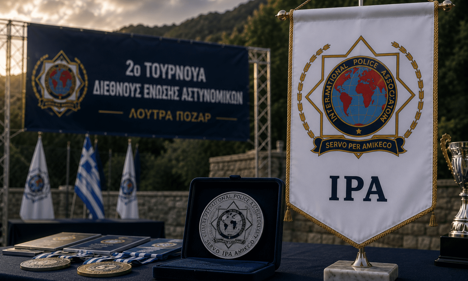 Δεύτερο Διεθνές Τουρνουά Αστυνομικών στα Λουτρά Πόζαρ