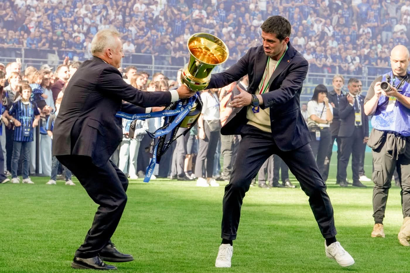 Ο Κρίστι Τσίβου νικάει τον πρώτο τους τίτλο της Serie A με το Inter