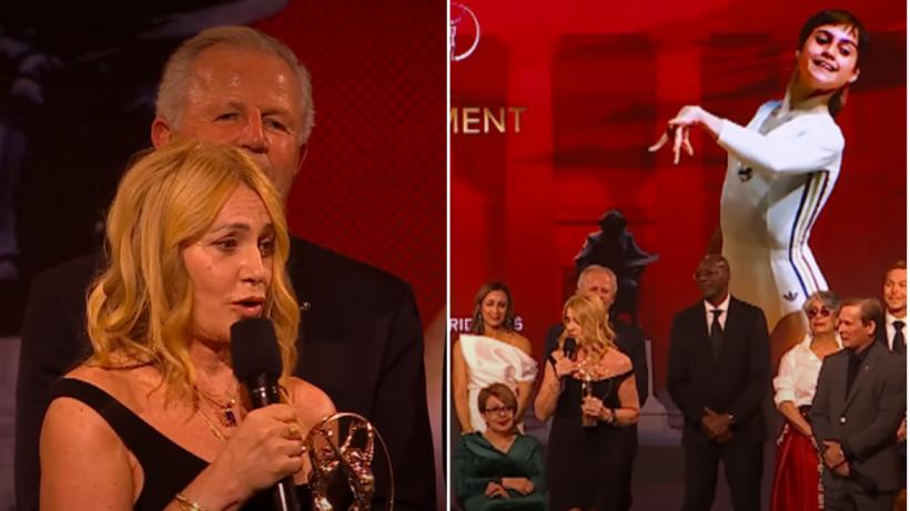 Η Nadia Comăneci έλαβε βραβείο στα Oscar του Αθλητισμού: "17 δευτερόλεπτα άλλαξαν τα πάντα"