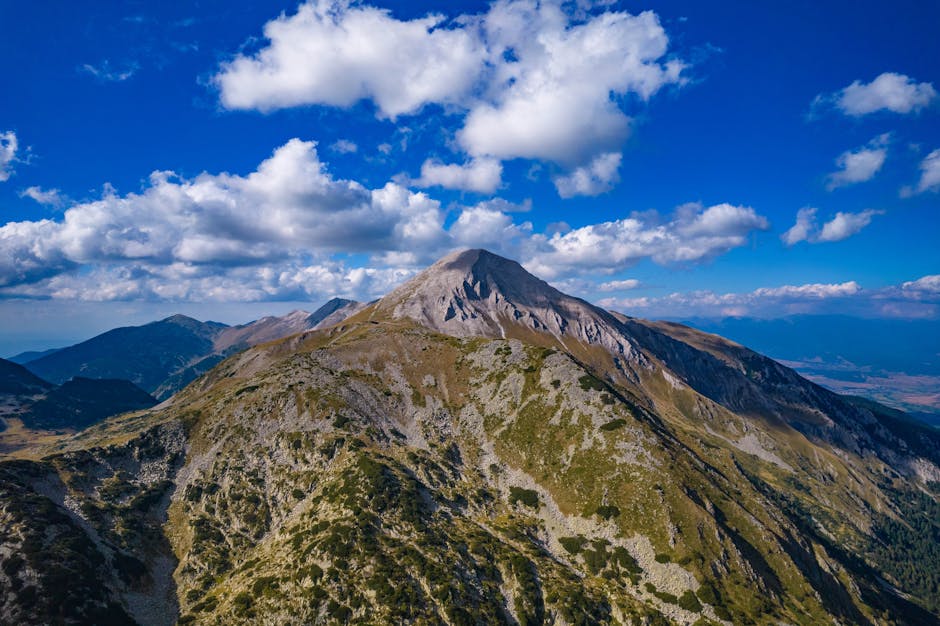 Vihren Peak Rila Bulgaria summit view mountain range