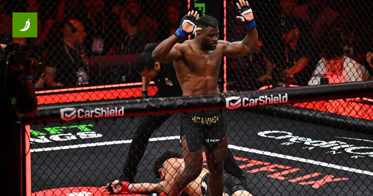 Ο Ngannou επέστρεψε με βραδυκινητικό KO στην πρώτη γύρο στο MVP MMA 1