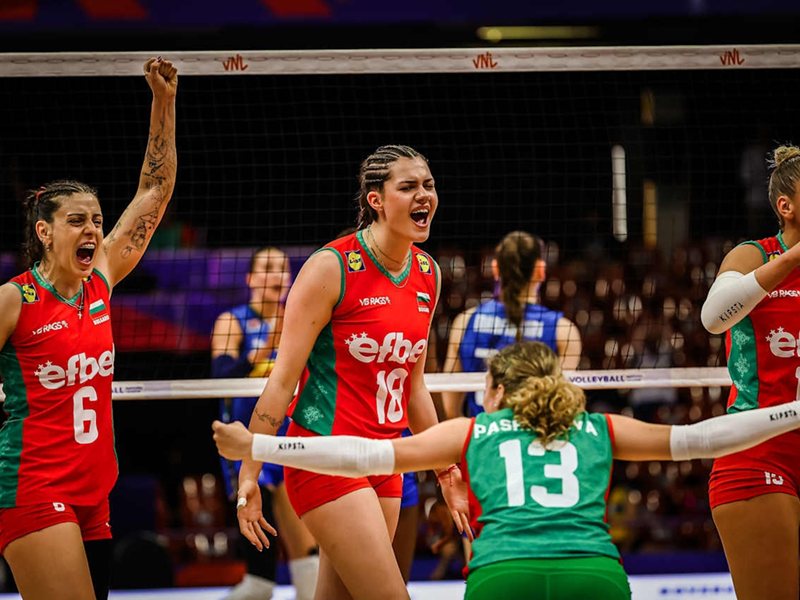 Οι Ελληνίδες... Wait, Bulgaria. Bulgaria Women Lose 0-3 to Italy in VNL
