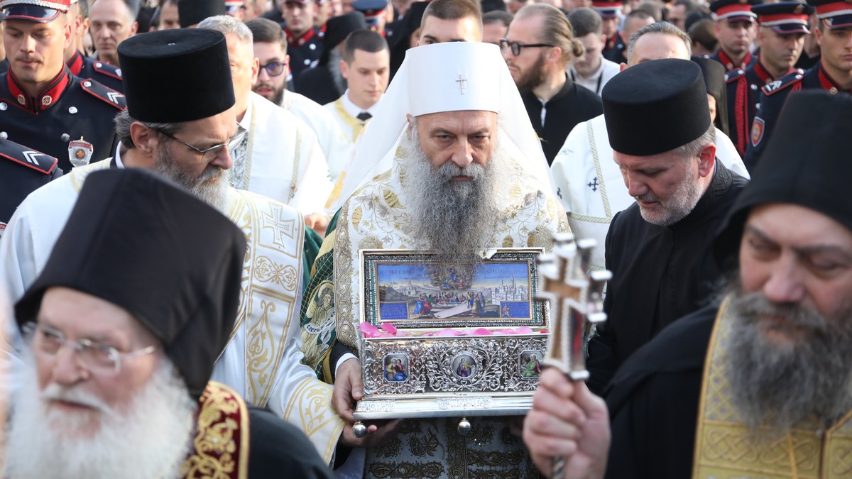 Η Σωτηρόδηνια λίτια του Βελιγκράδη ξεκίνησε με τον Πατριάρχη Πορφύριο