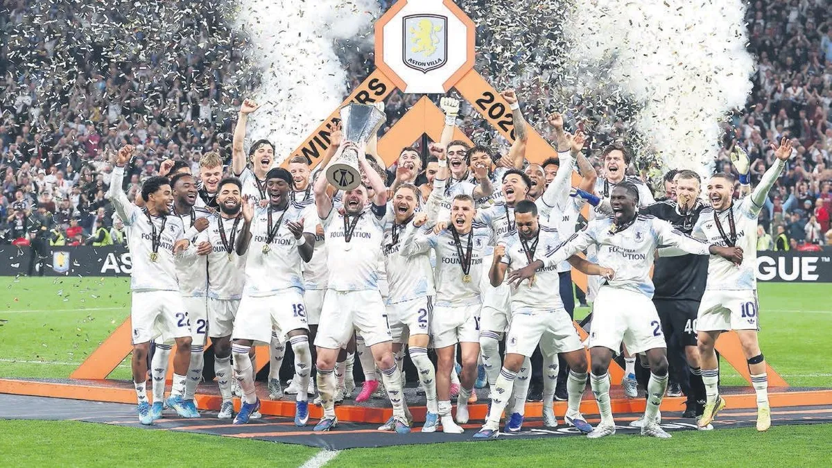 Το Aston Villa φέρνει την ιστορική τροπαιοφορία της UEFA Europa League
